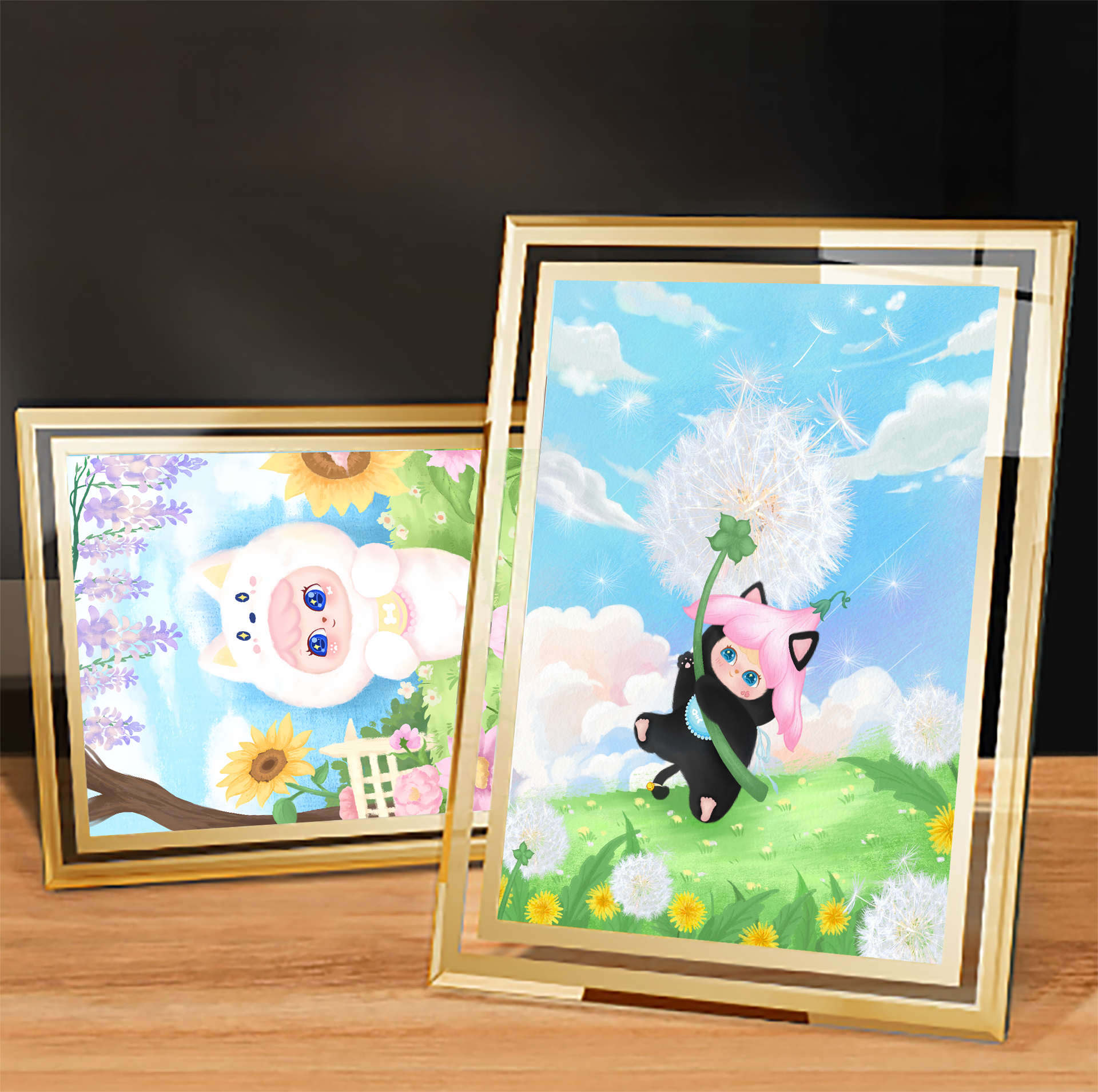 Yeypee’s Lucky Dandelion Acrylic Figurine