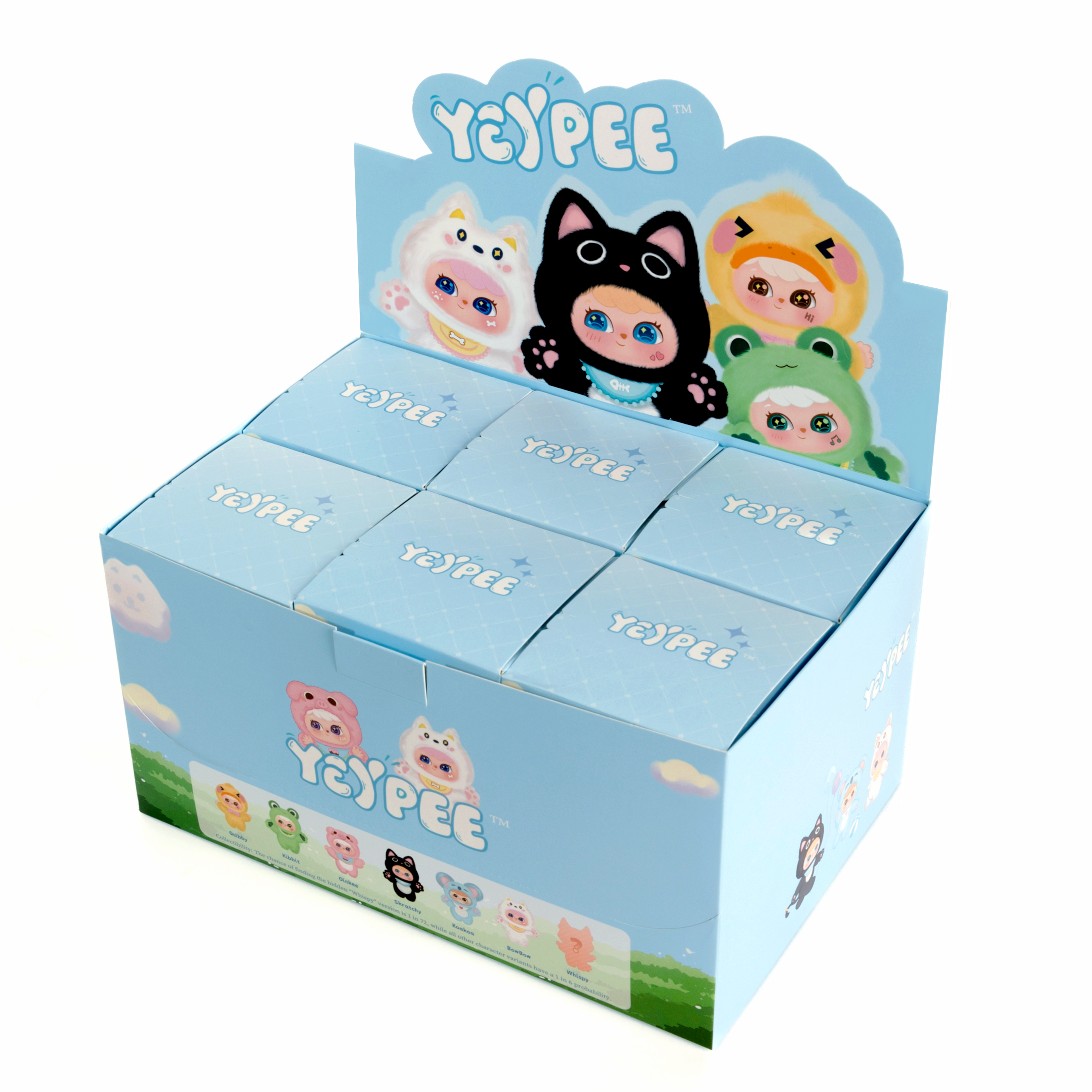 Coming Soon! Yeypee Guardian Plush Charm Blind Box US