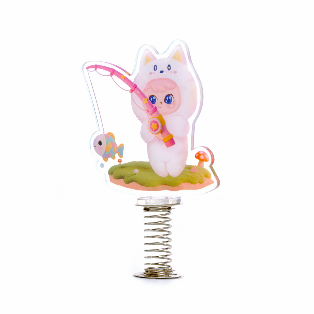 Yeypee’s Fishing Rod Acrylic Spring Stand