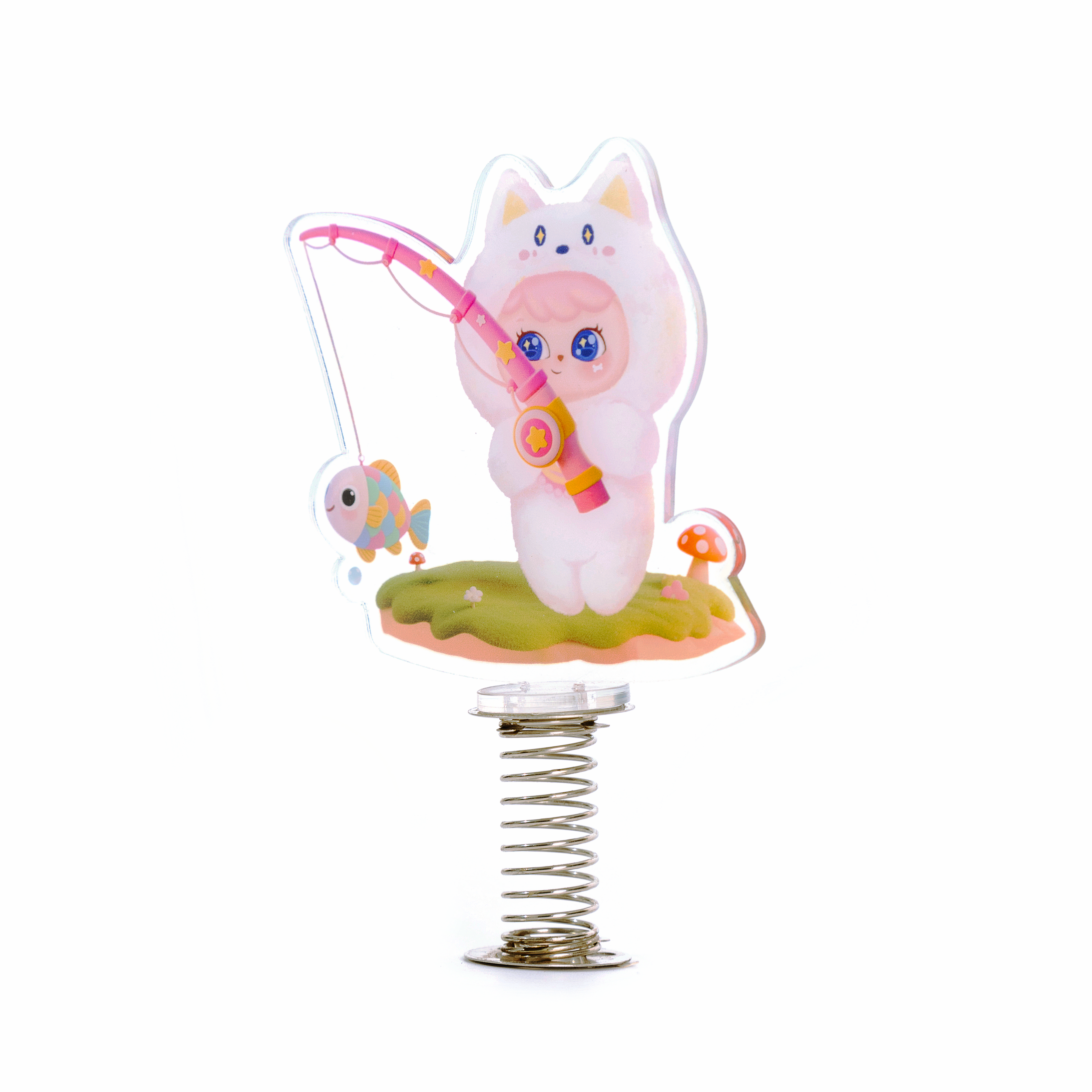 Yeypee’s Fishing Rod Acrylic Spring Stand