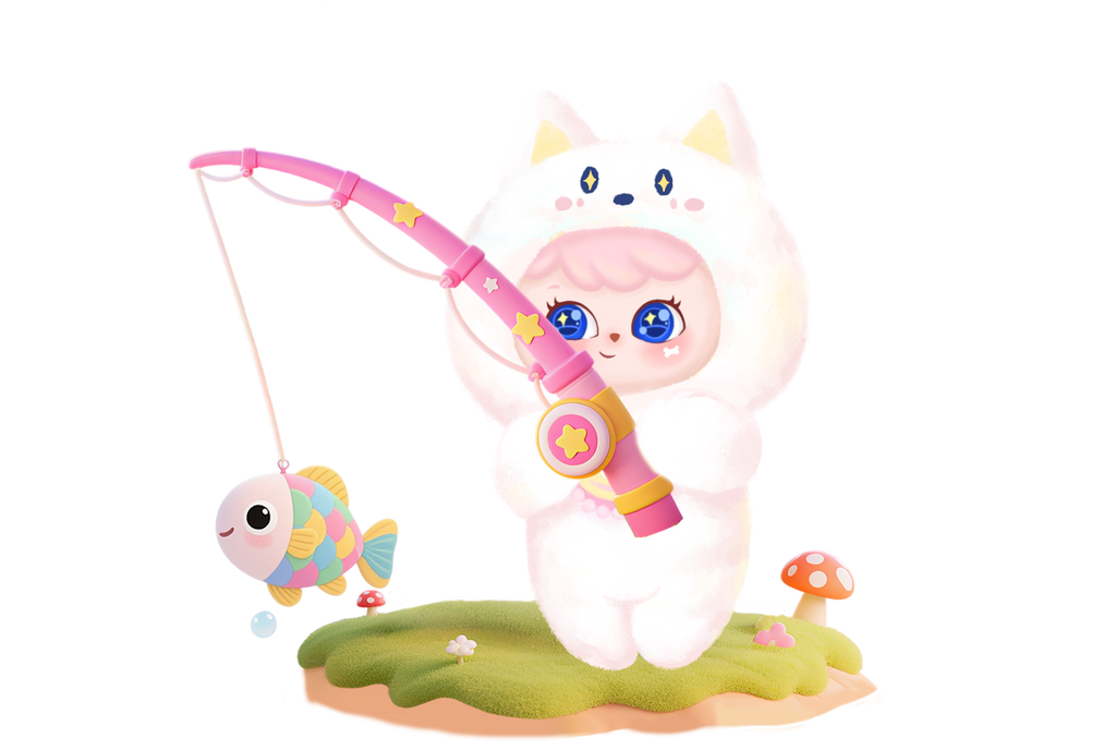 Yeypee’s Fishing Rod Acrylic Spring Stand