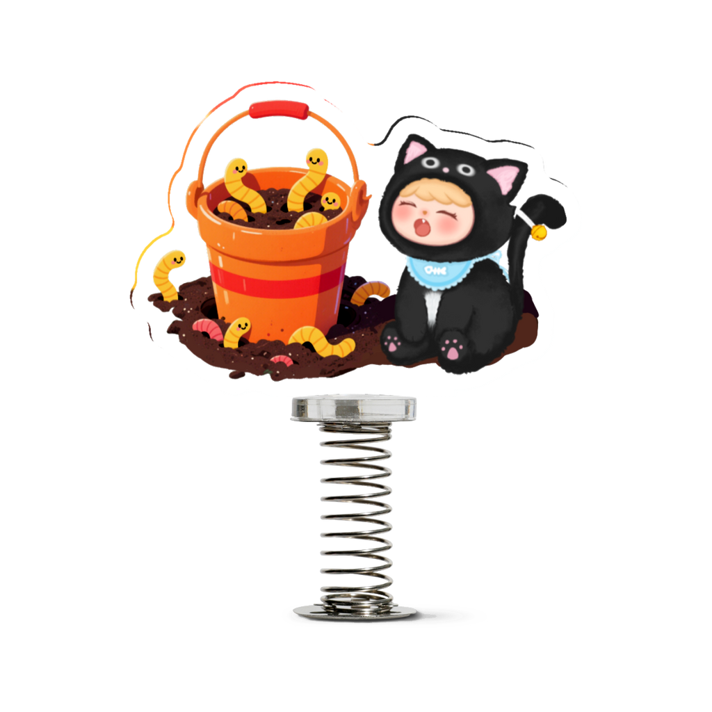 Yeypee’s Fish Bait Acrylic Spring Stand