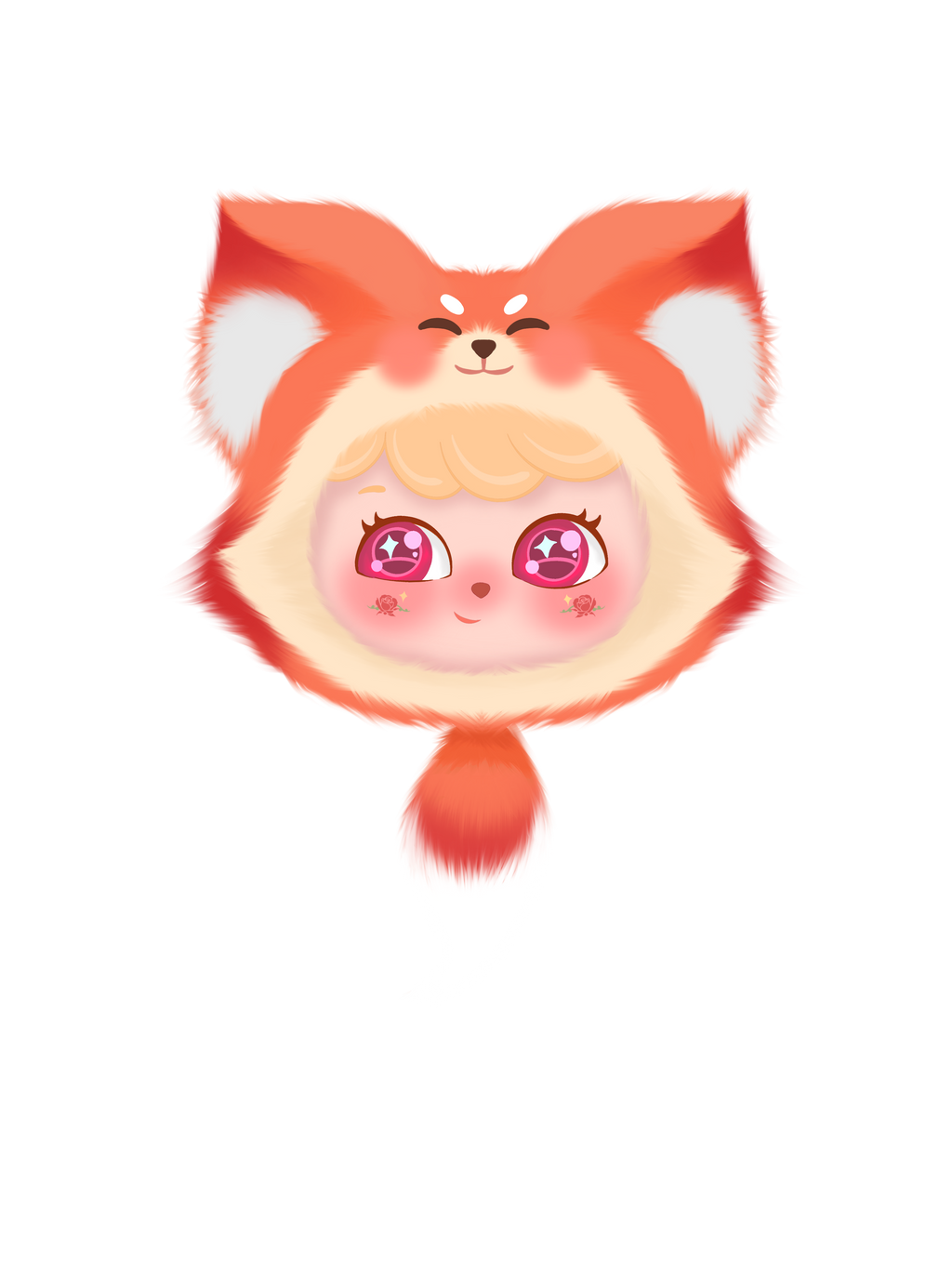 Red Fox Charm