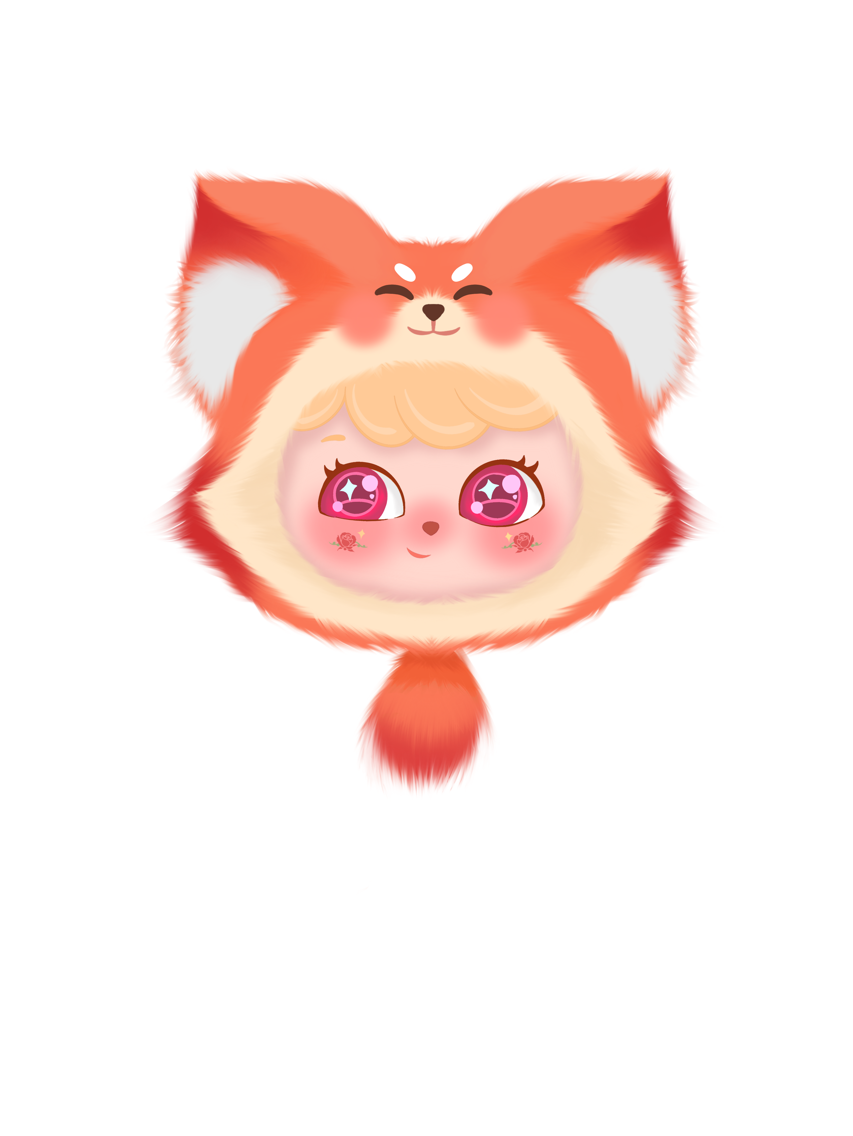 Red Fox Charm