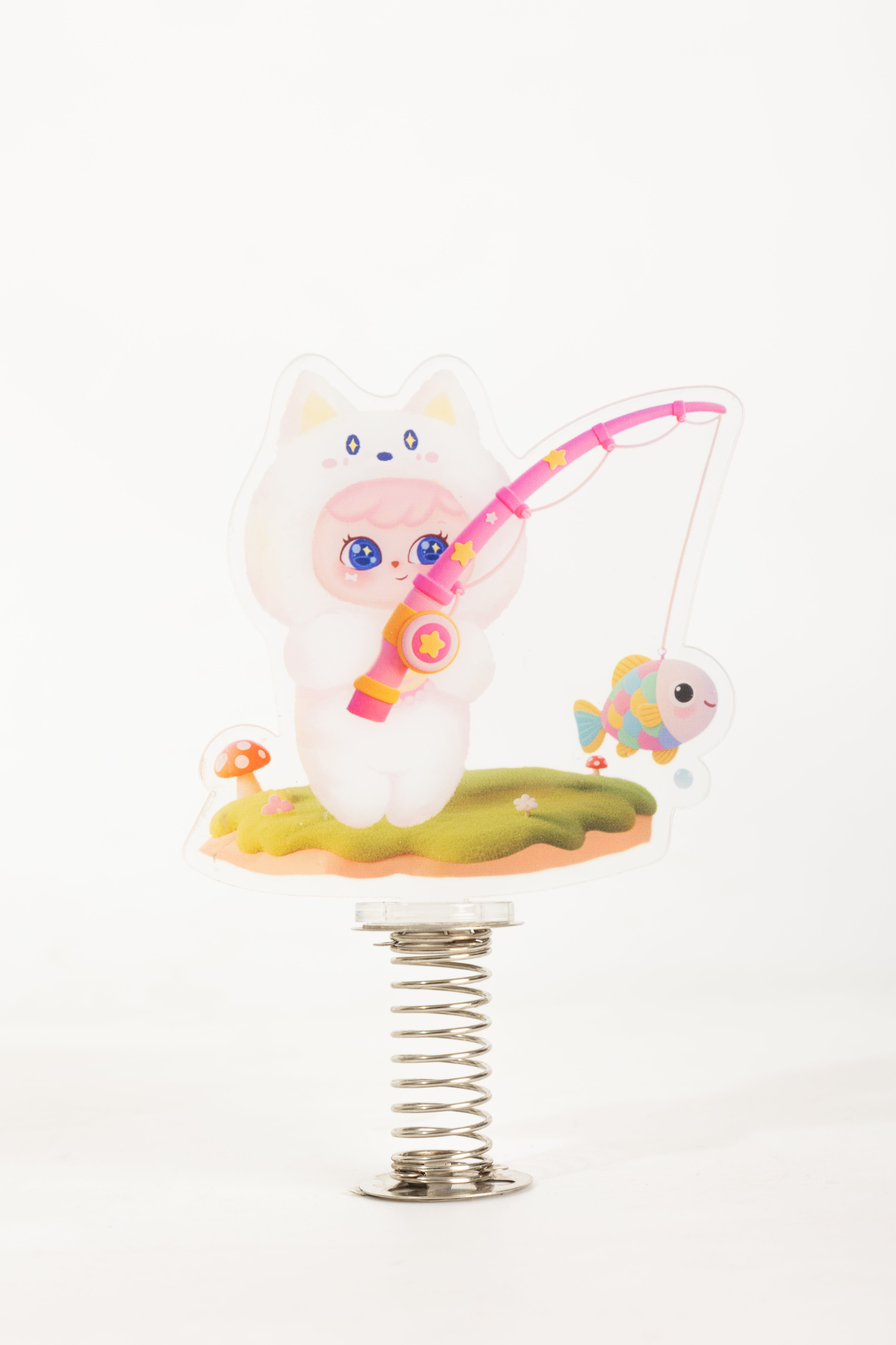 Yeypee’s Fishing Rod Acrylic Spring Stand