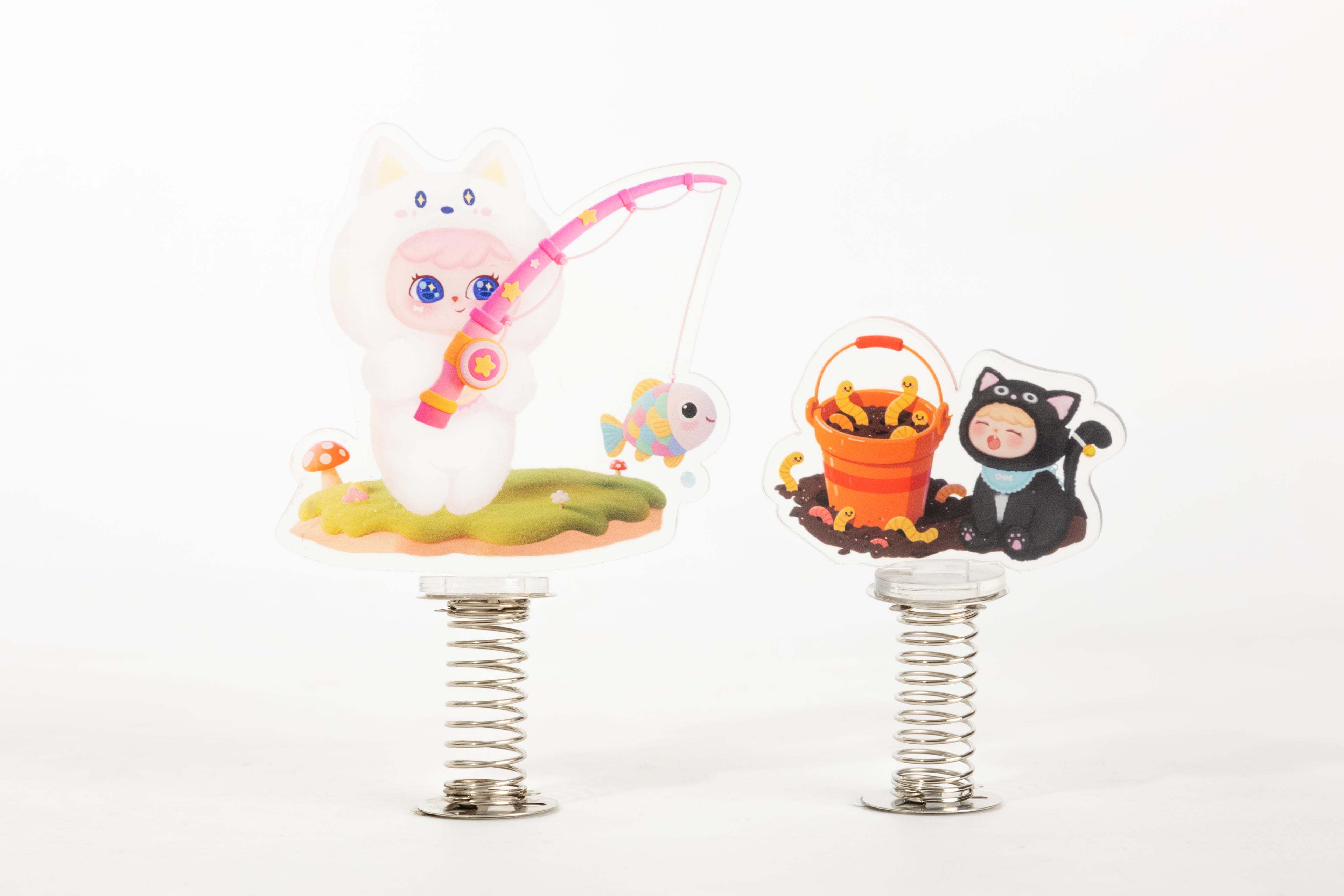 Yeypee’s Fishing Rod Acrylic Spring Stand