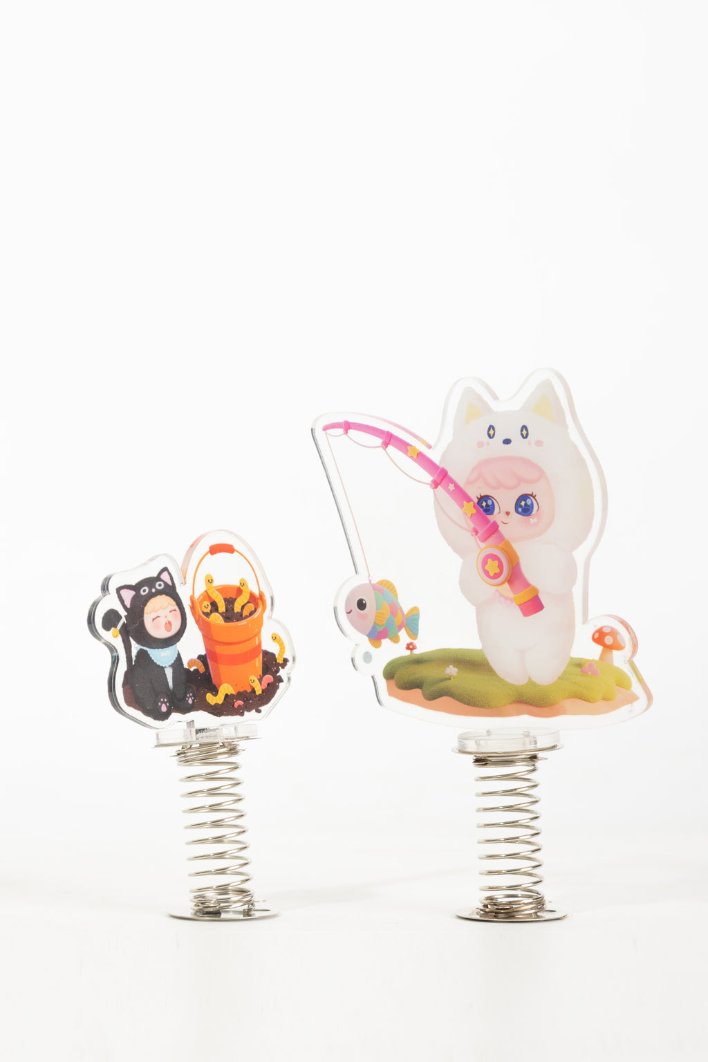 Yeypee’s Fish Bait Acrylic Spring Stand