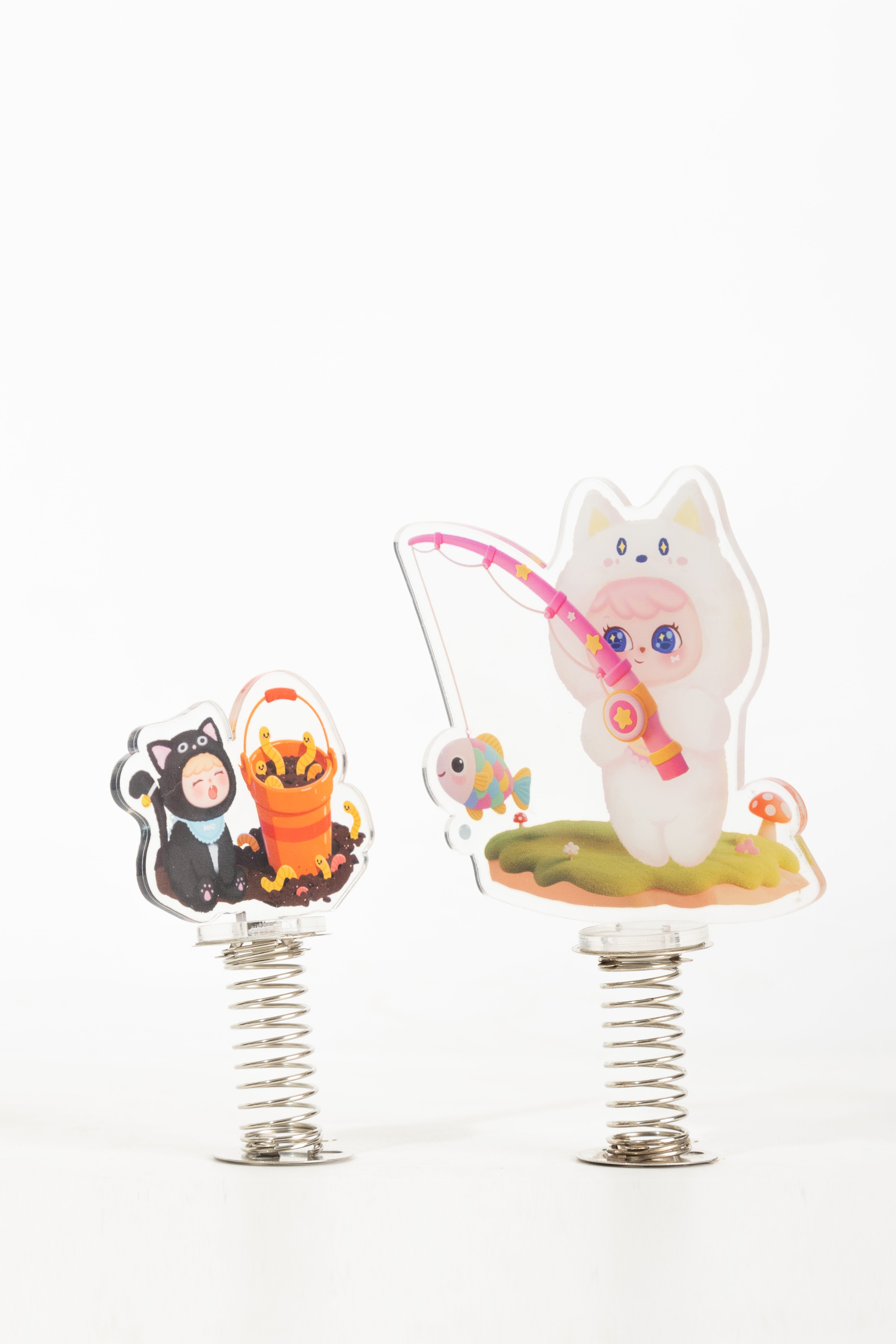 Yeypee’s Fish Bait Acrylic Spring Stand