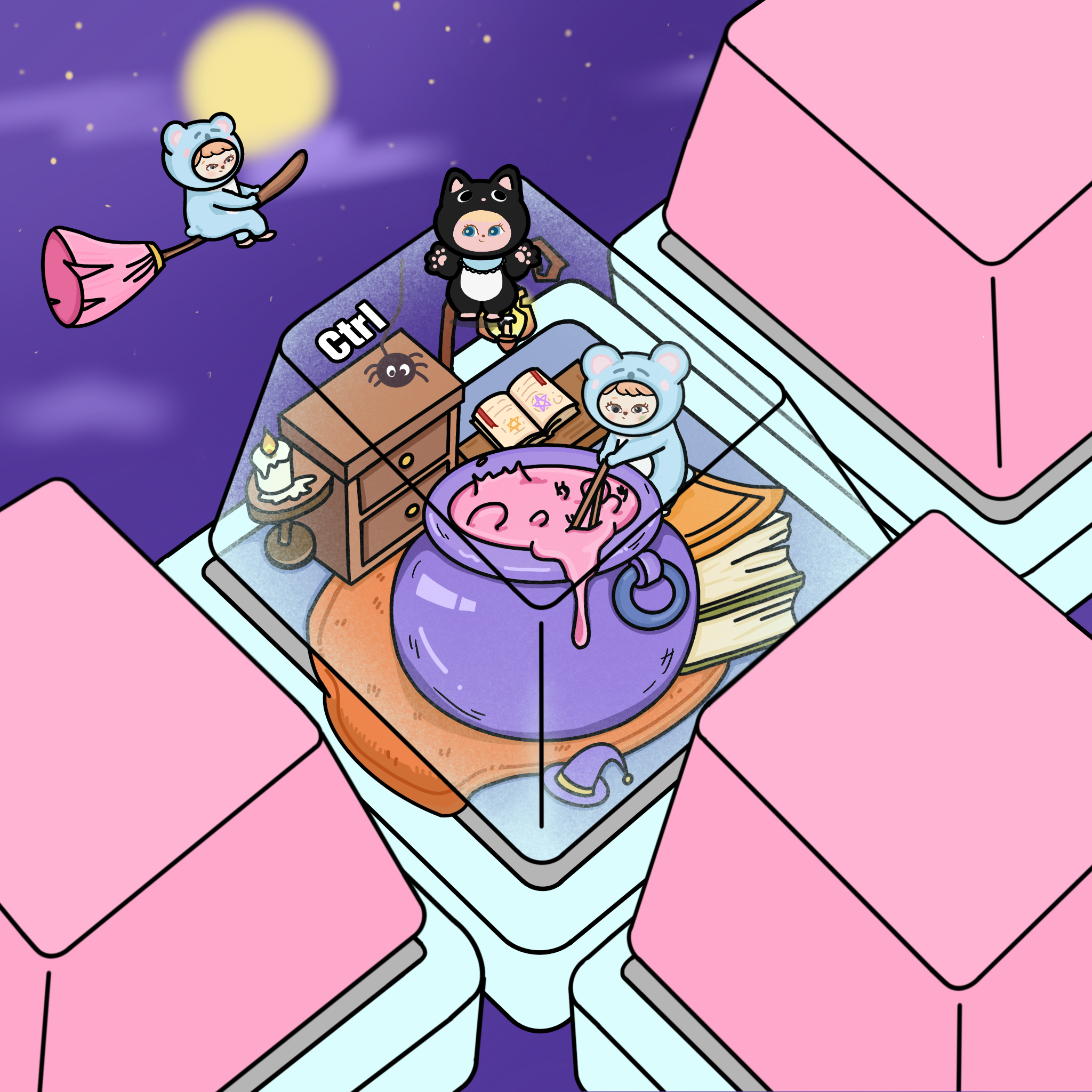 Yeypee’s Mini Keyboard - Ctrl Keycap