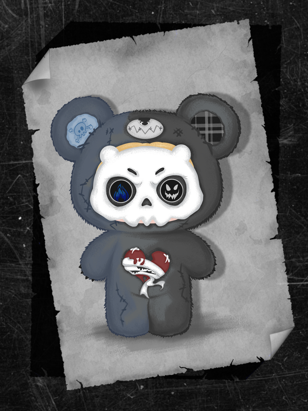 Yeypee’s Illusory Face Box Stone Carving