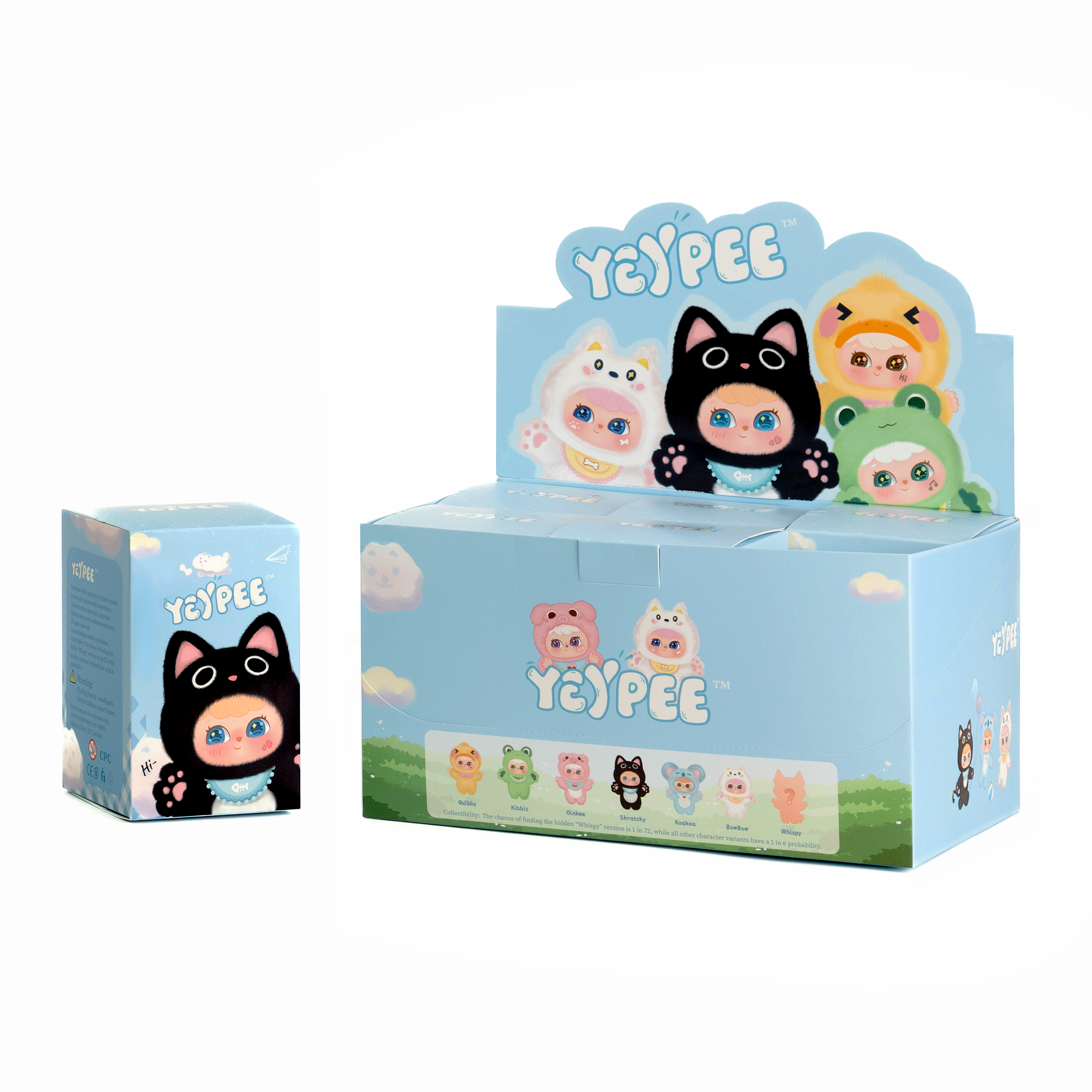 Coming Soon! Yeypee Guardian Plush Charm Blind Box US